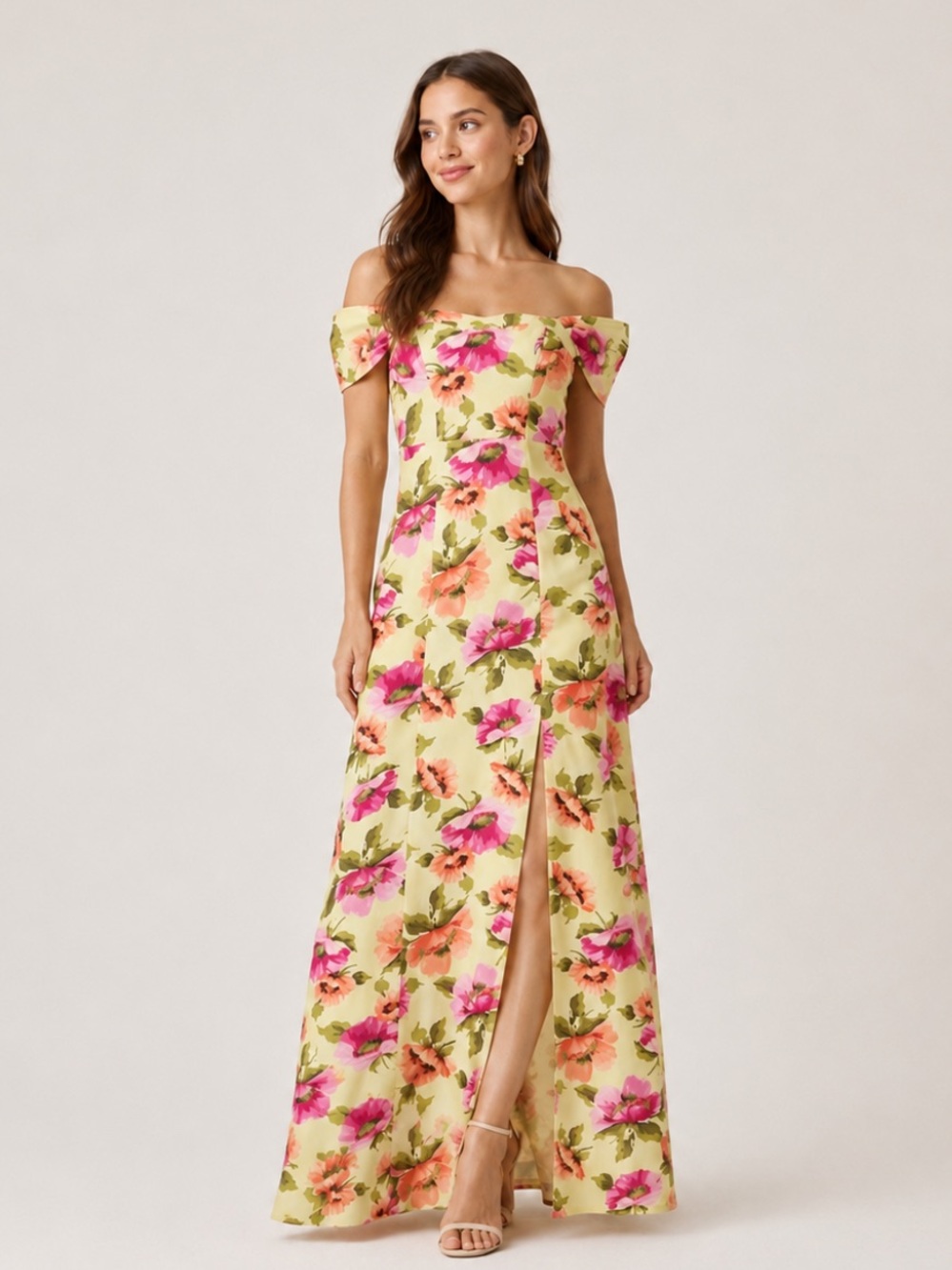 Abercrombie & Fitch - Camille Off-The-Shoulder Maxi Dress